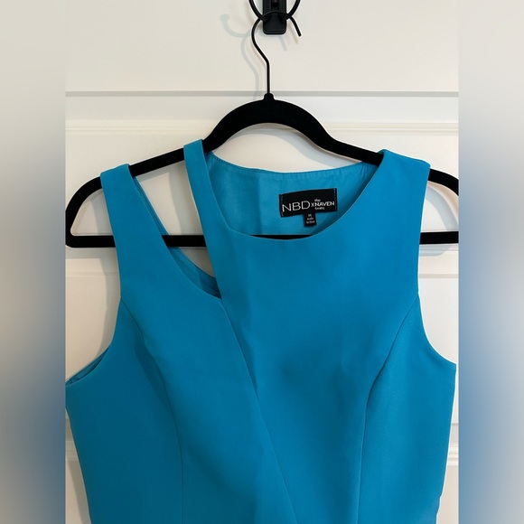 NBD x Naven Twins Blue Explosions Dress - Picture 5 of 8